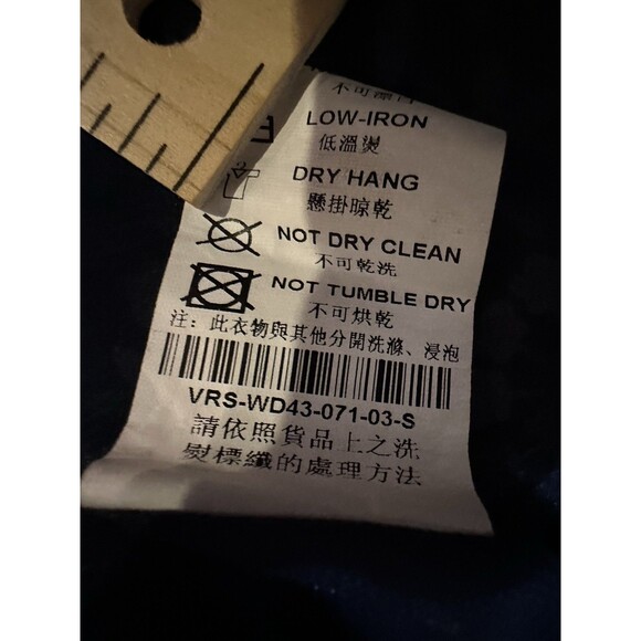 Veeko DaisyFloral Fit & Flare Dress NavyBlueWhite Retro Print Sleeveless Size 34 - Picture 9 of 11